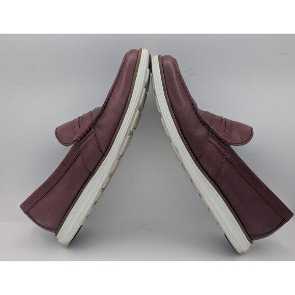Cole Haan Collab LunarGrand Slip-On Loafer Mens Size 13 Ox Blood - Picture 3 of 12